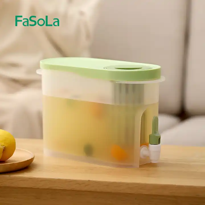 FaSoLa 3.9L Aqua Fridge Water Jug - Stay Hydrated with Style