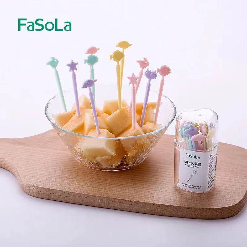 FaSoLa Plastic Fruit Stir Sticks